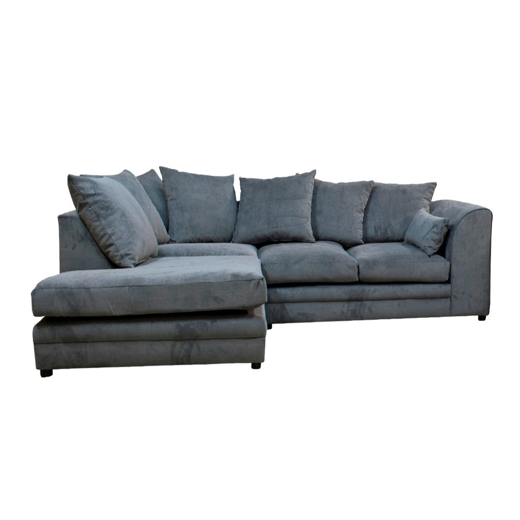 Casper Corner Sofa Grey, Beige