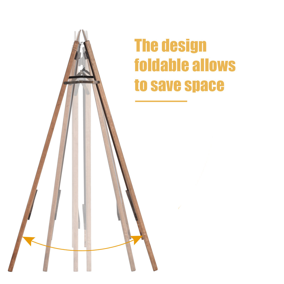 A-Frame Double-Sided Chalkboard for Office Cafe Teaching-80 x 59 cm