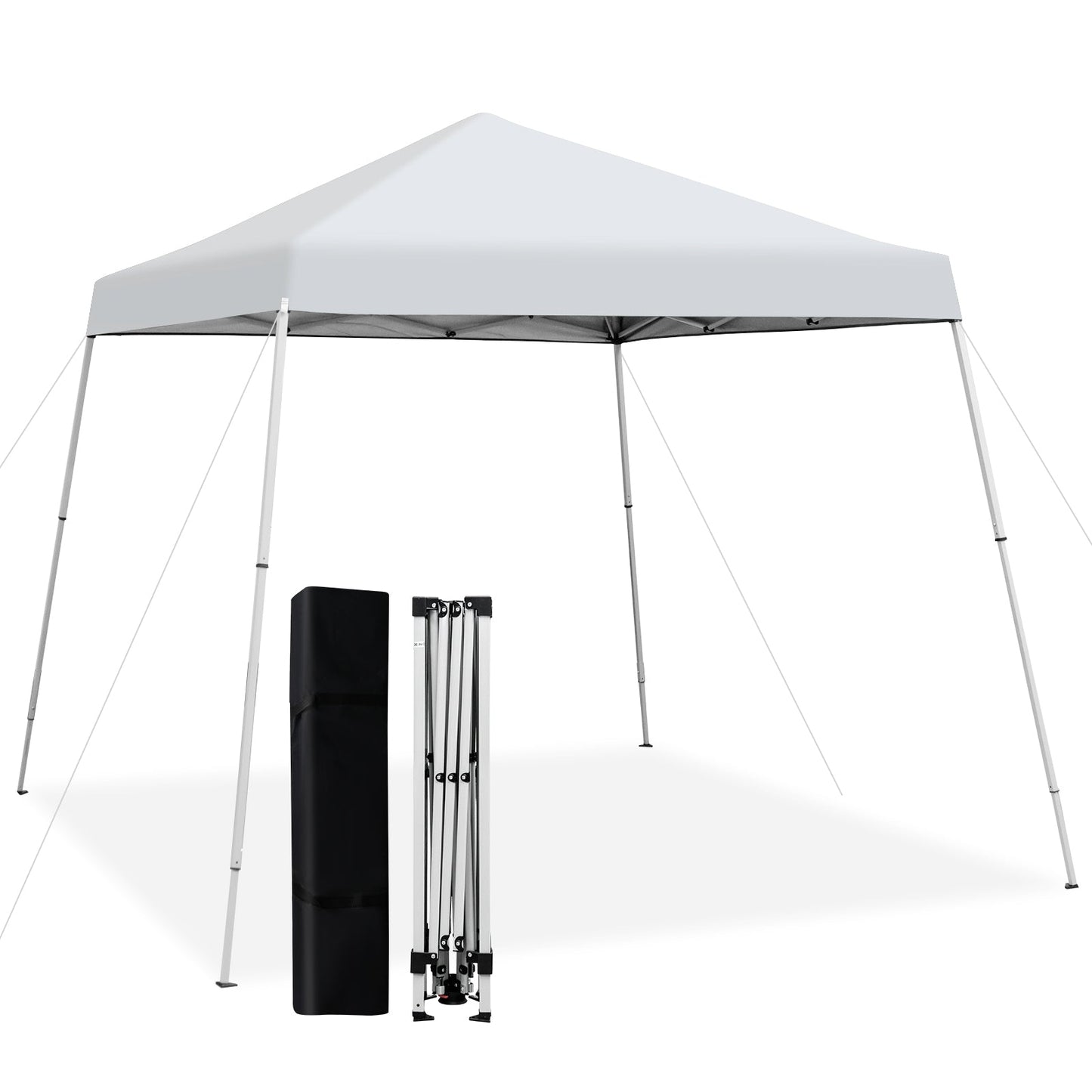 3 x 3M Pop-up Gazebo with Carrying Bag-White
