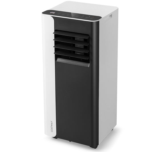7000 BTU Portable Air Conditioner 4 in 1 Cooling Unit-Black