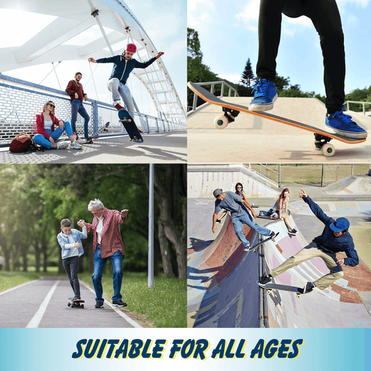 79cm Skateboard Complete Cruiser Standard for Children-Blue