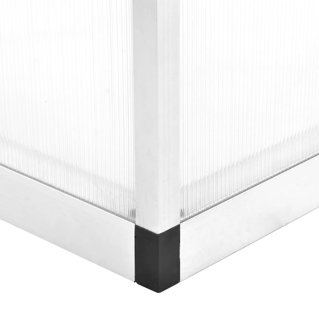 vidaXL Greenhouse Aluminium 302x190x195 cm 11,19 m³ 6