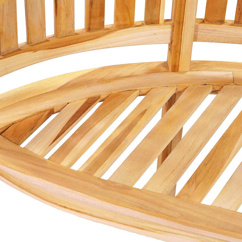 Banana Bench Solid Teak Wood 200 cm