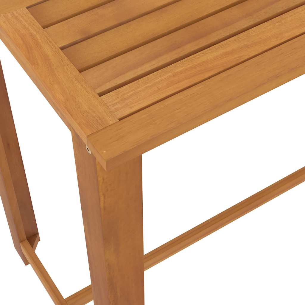 vidaXL 9 Piece Garden Bar Set Brown 6