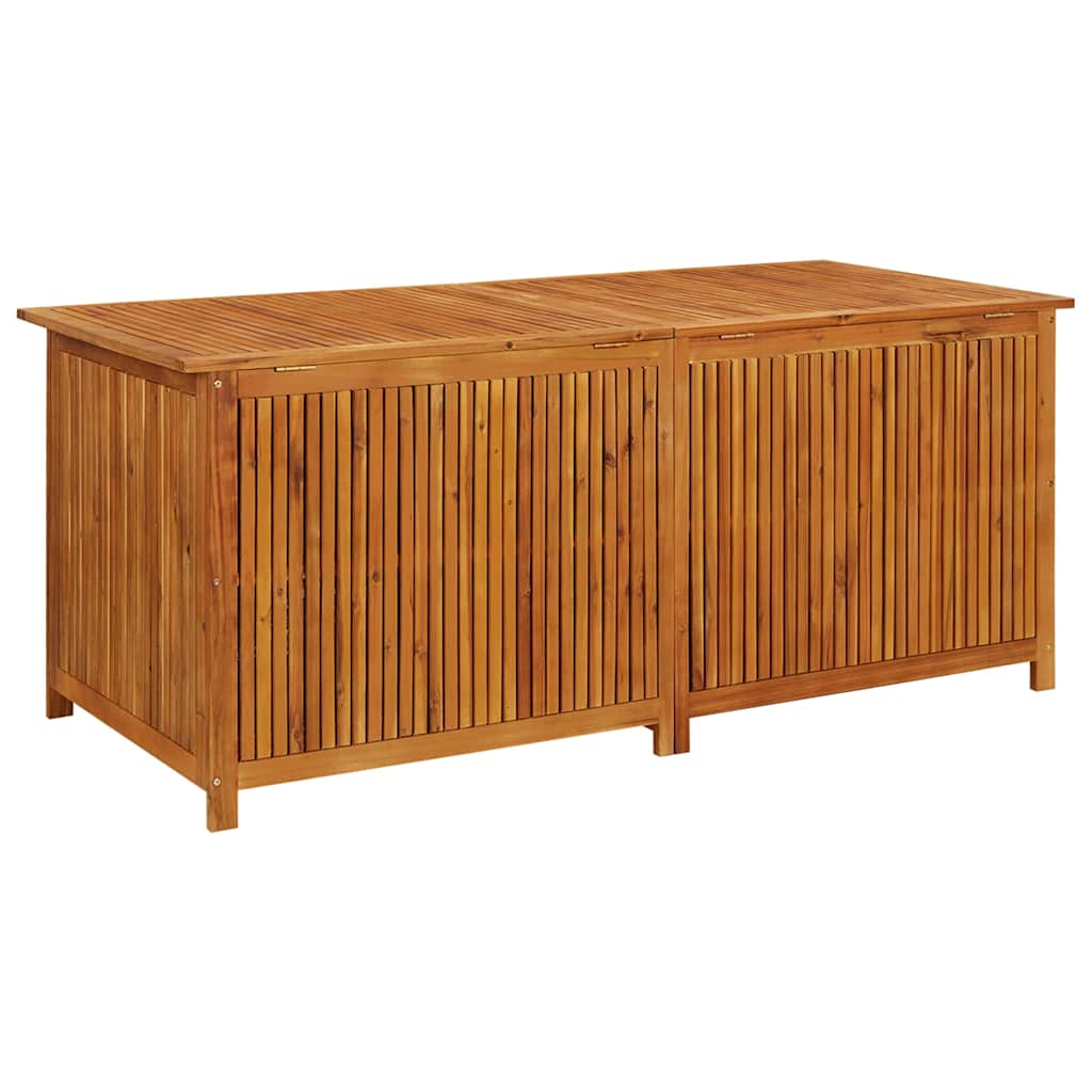 Garden Storage Box Solid Acacia Wood 175 cm