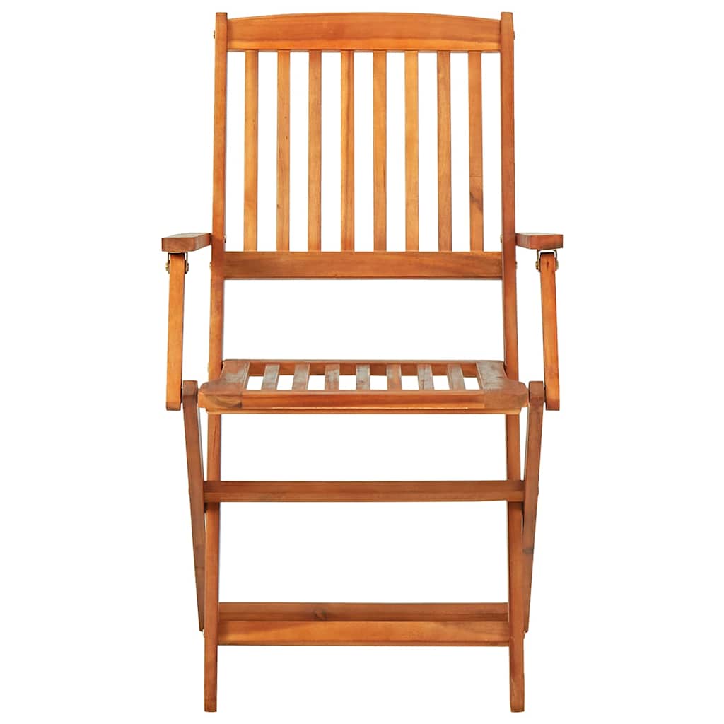 vidaXL 7 Piece Garden Dining Set Solid Wood Acacia 6