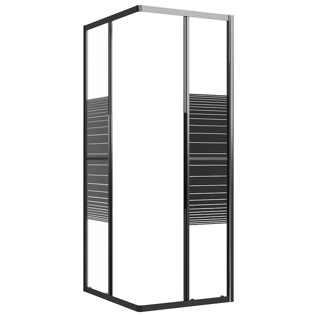 Shower Cabin ESG 90 cm 70 cm Striped