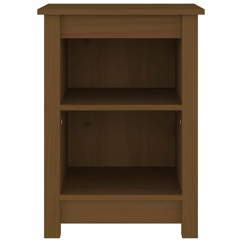 Bedside Cabinets 40x35x55 cm Solid Wood Pine Honey brown
