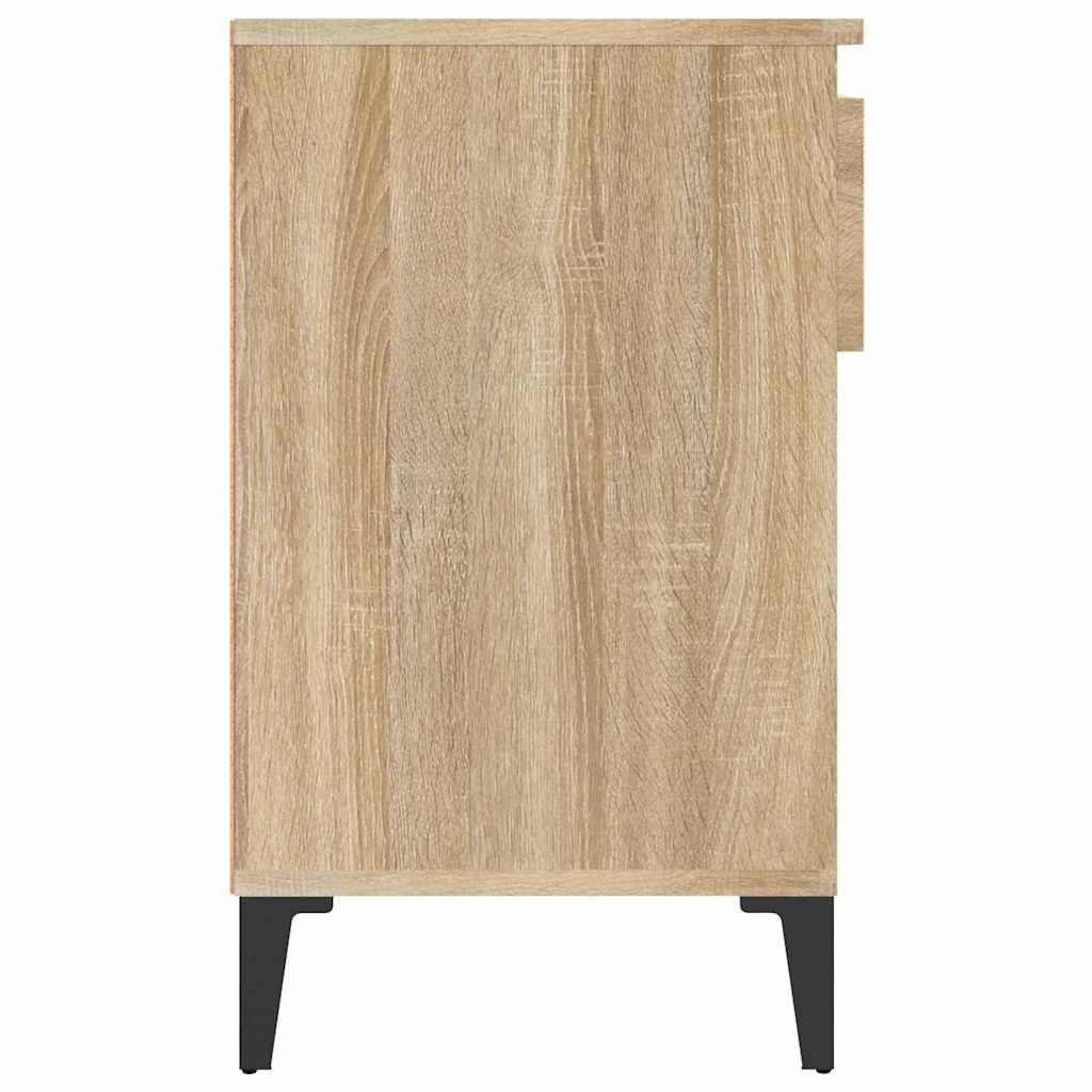 Shoe Cabinet 102x36x60 cm Engineered Wood Sonoma oak