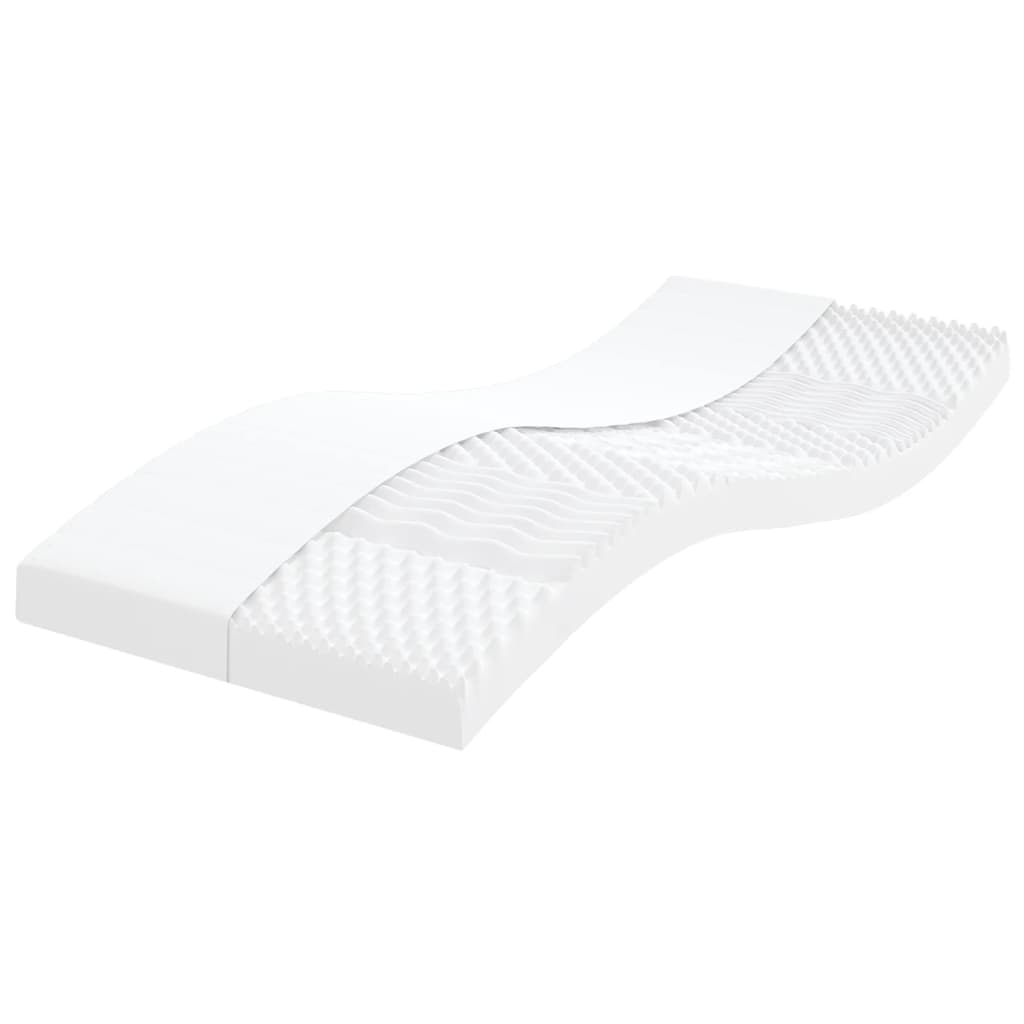 vidaXL Daybed with Trundle and Mattresses Light Grey 90x190 cm Velvet 6