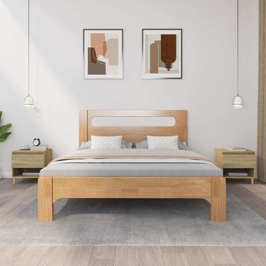 Bedside Table 50x46x50 cm Engineered Wood Sonoma oak