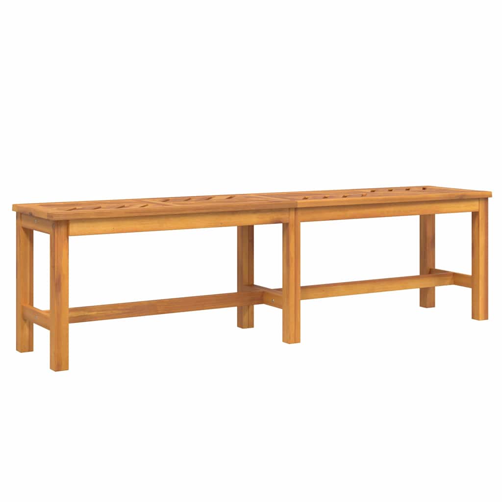 vidaXL Garden Dining Set 5 pcs Brown Solid Acacia Wood 6