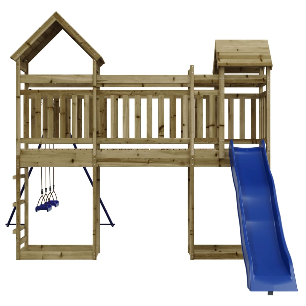 vidaXL Outdoor Playset Impregnated Wood Pine 6