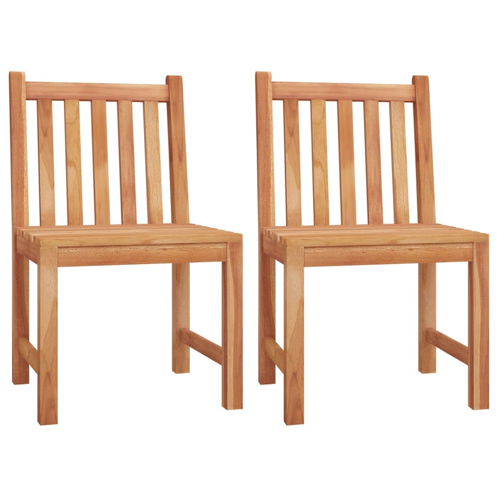 vidaXL 4 Piece Garden Dining Set Solid Wood Teak 6