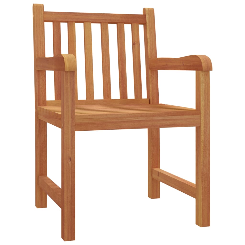 vidaXL 4 Piece Garden Dining Set Solid Wood Teak 6