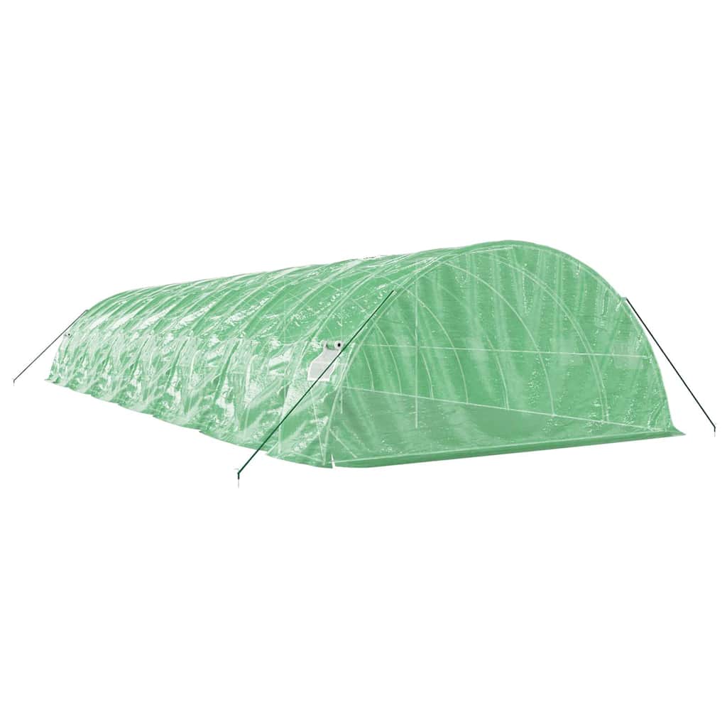 vidaXL Greenhouse with Steel Frame Green 70 m² 14x5x2,3 m 6
