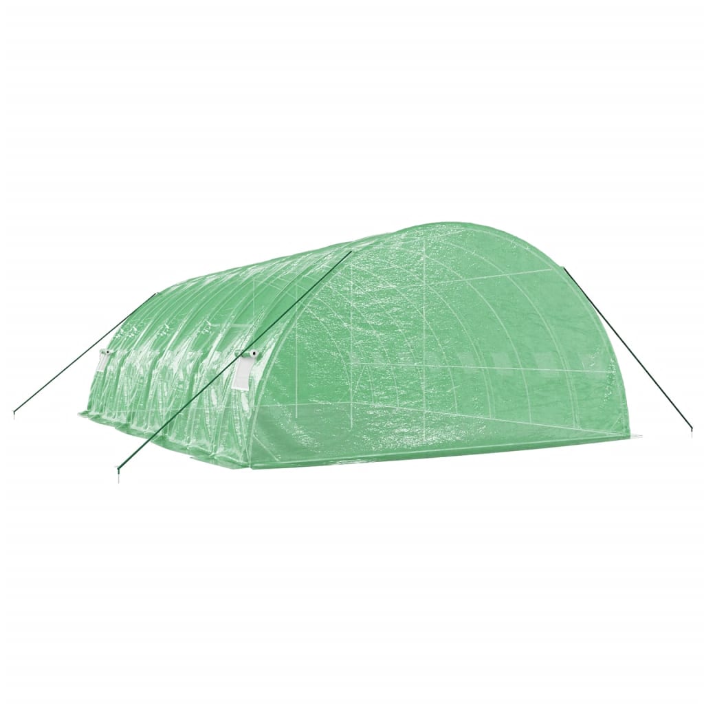 vidaXL Greenhouse with Steel Frame Green 48 m² 8x6x2.85 m 6