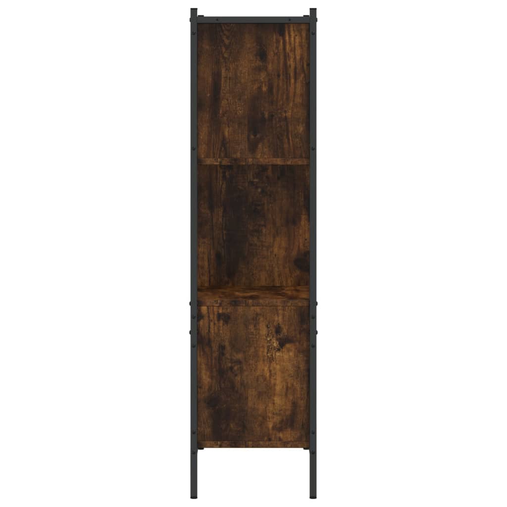 Bookcase 72x28x109 cm Engineered Wood Smoked oak