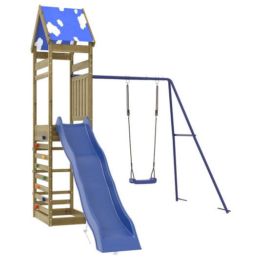 vidaXL Outdoor Playset Impregnated Wood Pine 2