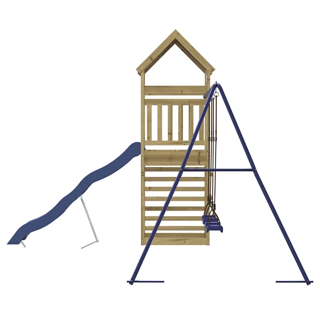 vidaXL Outdoor Playset Impregnated Wood Pine 6