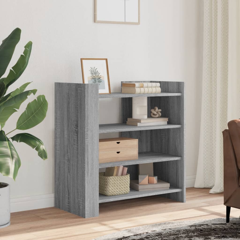 Sideboard 45x35x75 cm Engineered Wood Grey sonoma 73.5 cm