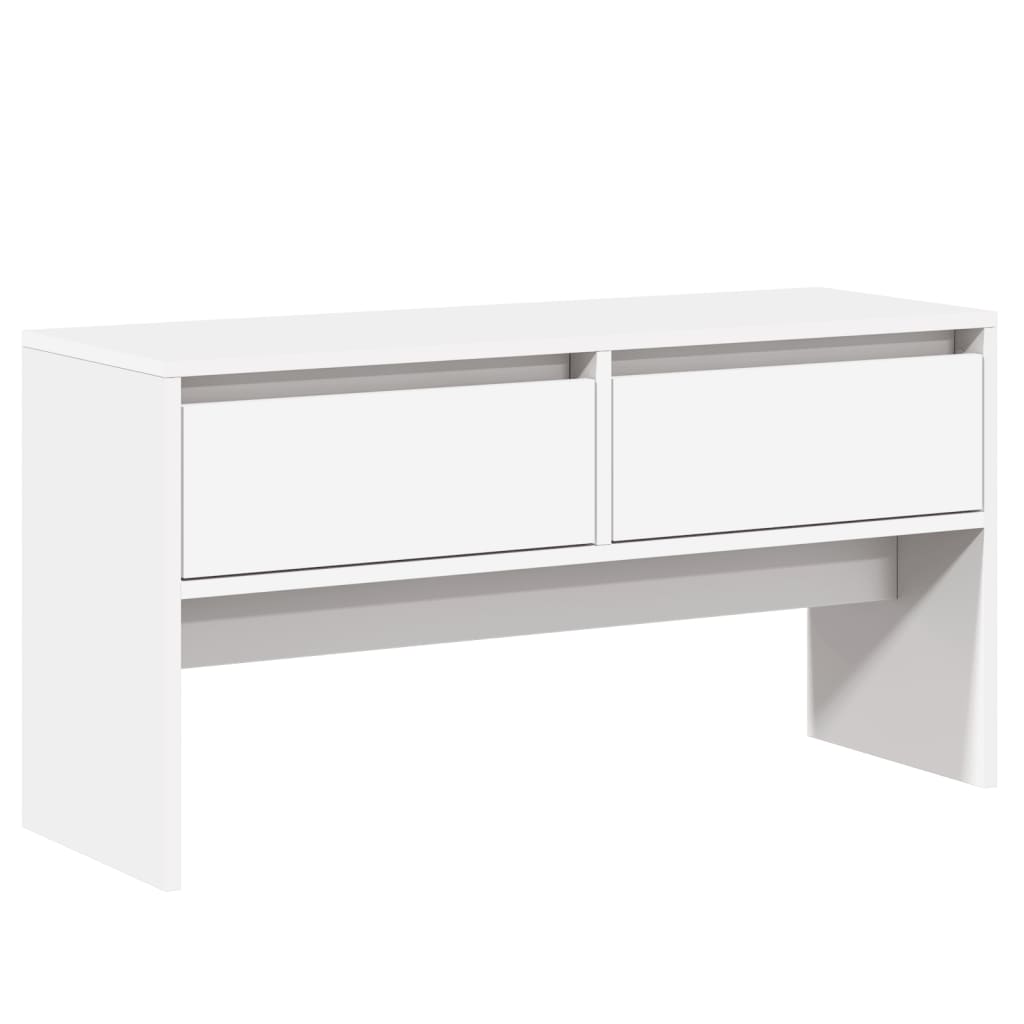 4 Piece Hallway Furniture Set Engineered Wood White