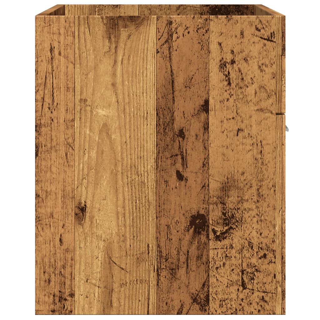 Sink Cabinet 90x38.5x46 cm Engineered Wood Old wood