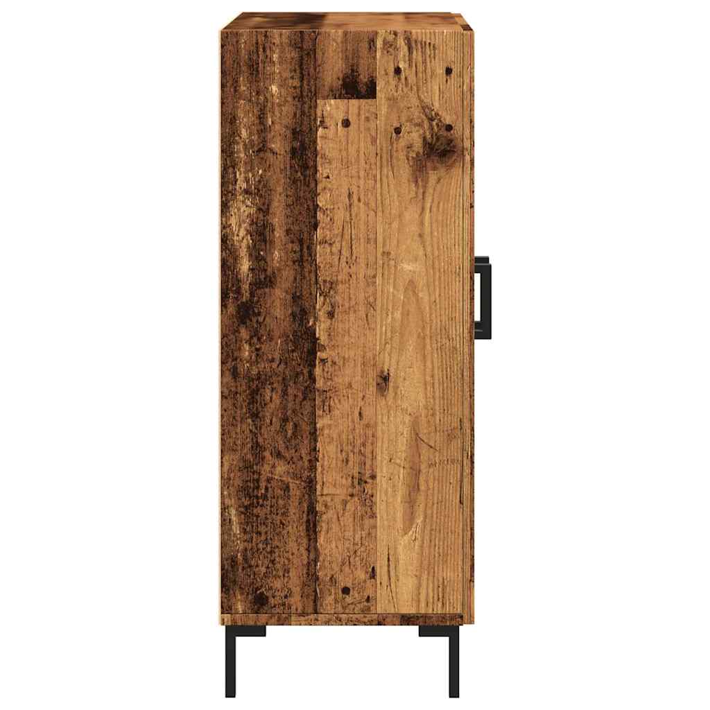 Sideboard 69,5x34x90 cm Engineered Wood Old wood