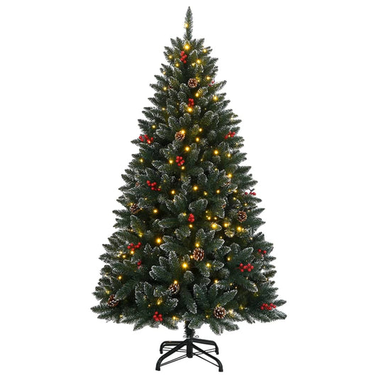 Artificial Christmas Tree Green 120 cm with LEDs