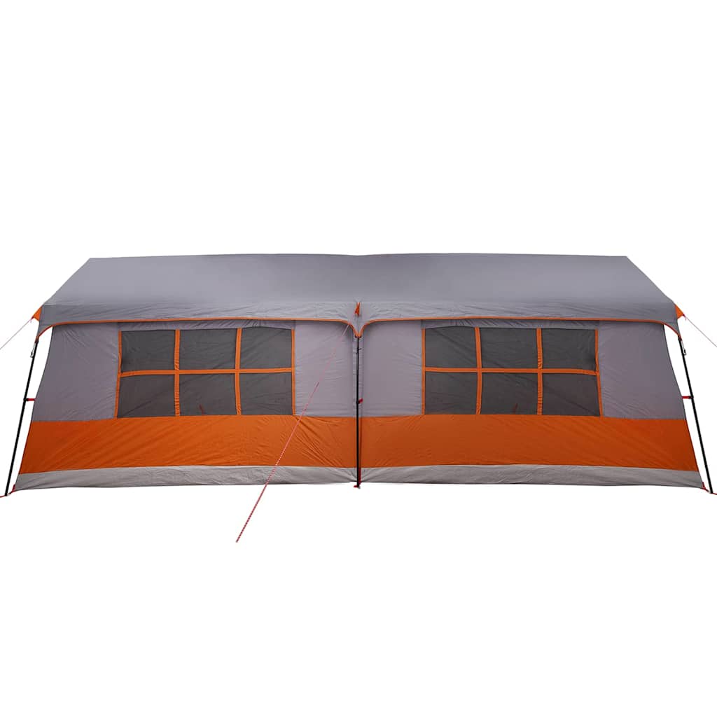 vidaXL Family Tent 622 x 295 x 238 cm Polyester and Steel 6