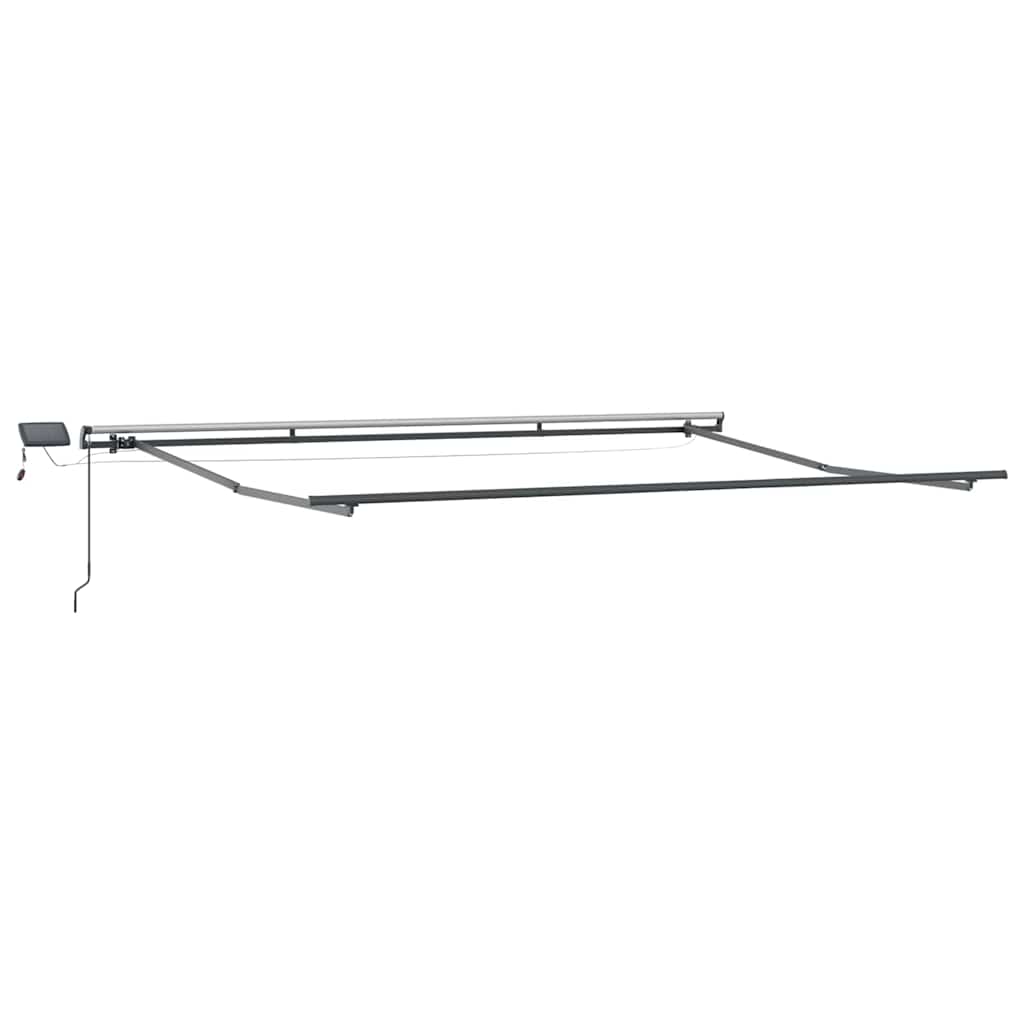 vidaXL Retractable Awning Multicolour 400 x 350 cm 6