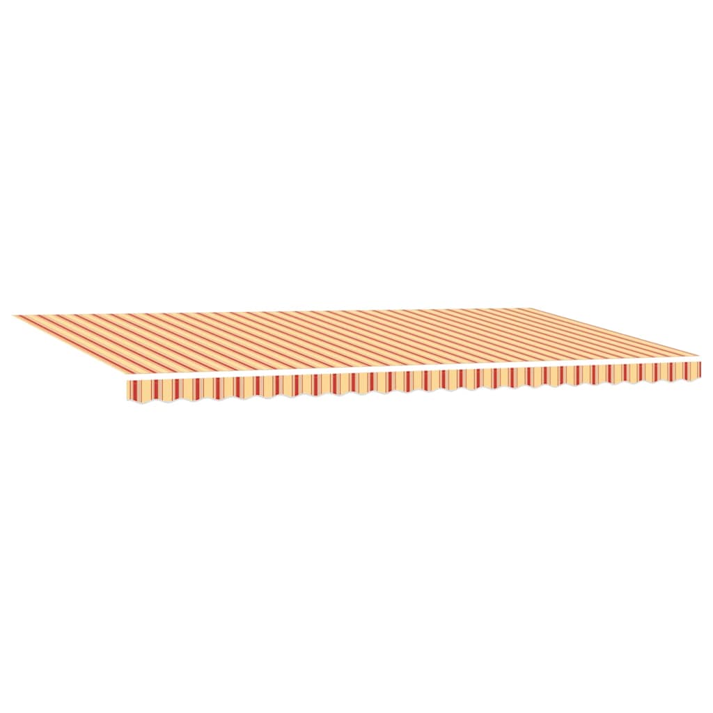 vidaXL Retractable Awning Yellow and Orange 600 x 300 cm 6
