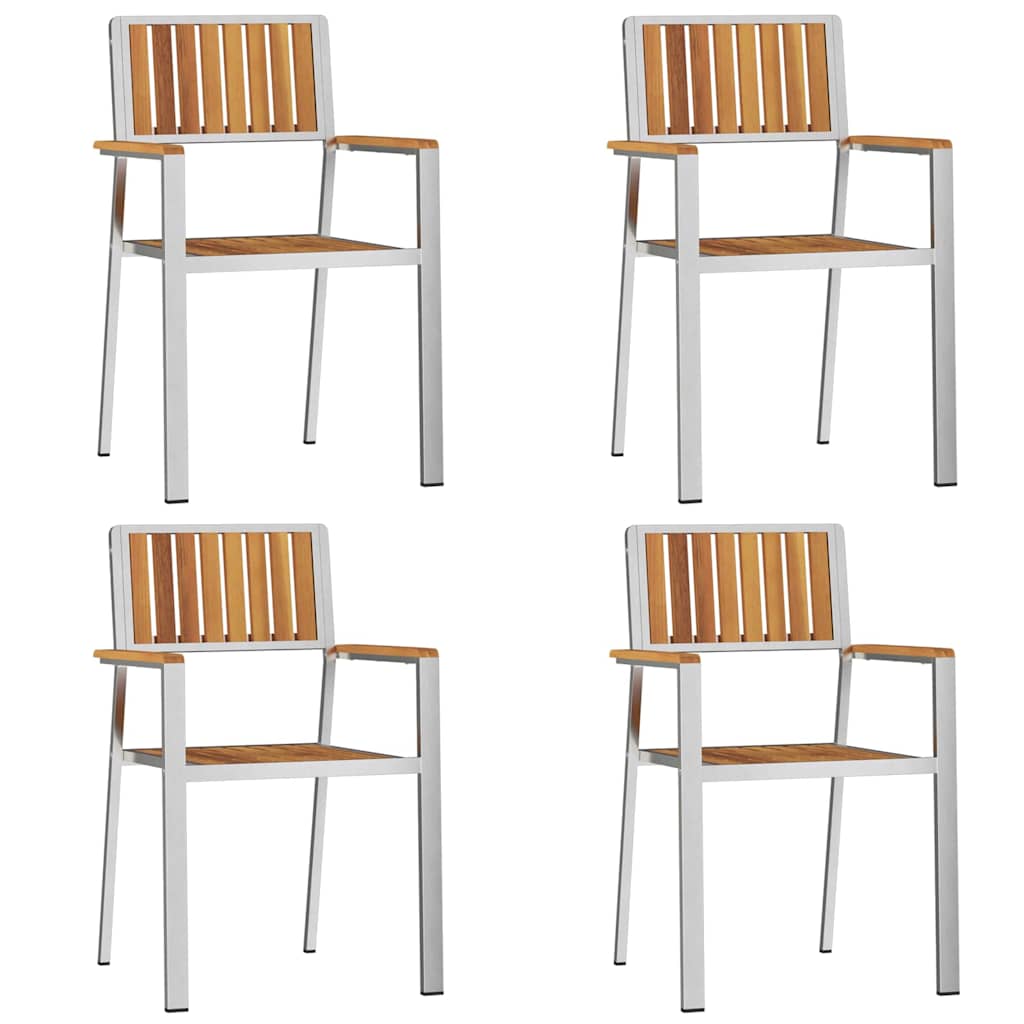 vidaXL Outdoor Dining Set 5 pcs 90 x 90 x 75 cm 6