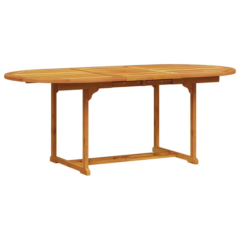 vidaXL Garden Dining Set 7 pcs Brown Solid Acacia Wood 6