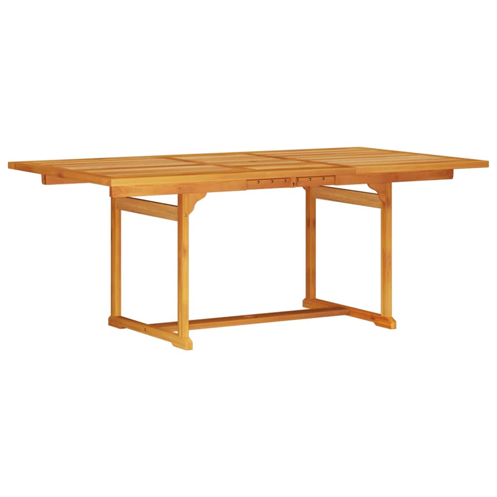 vidaXL Garden Dining Set 7 pcs Brown Solid Acacia Wood 6
