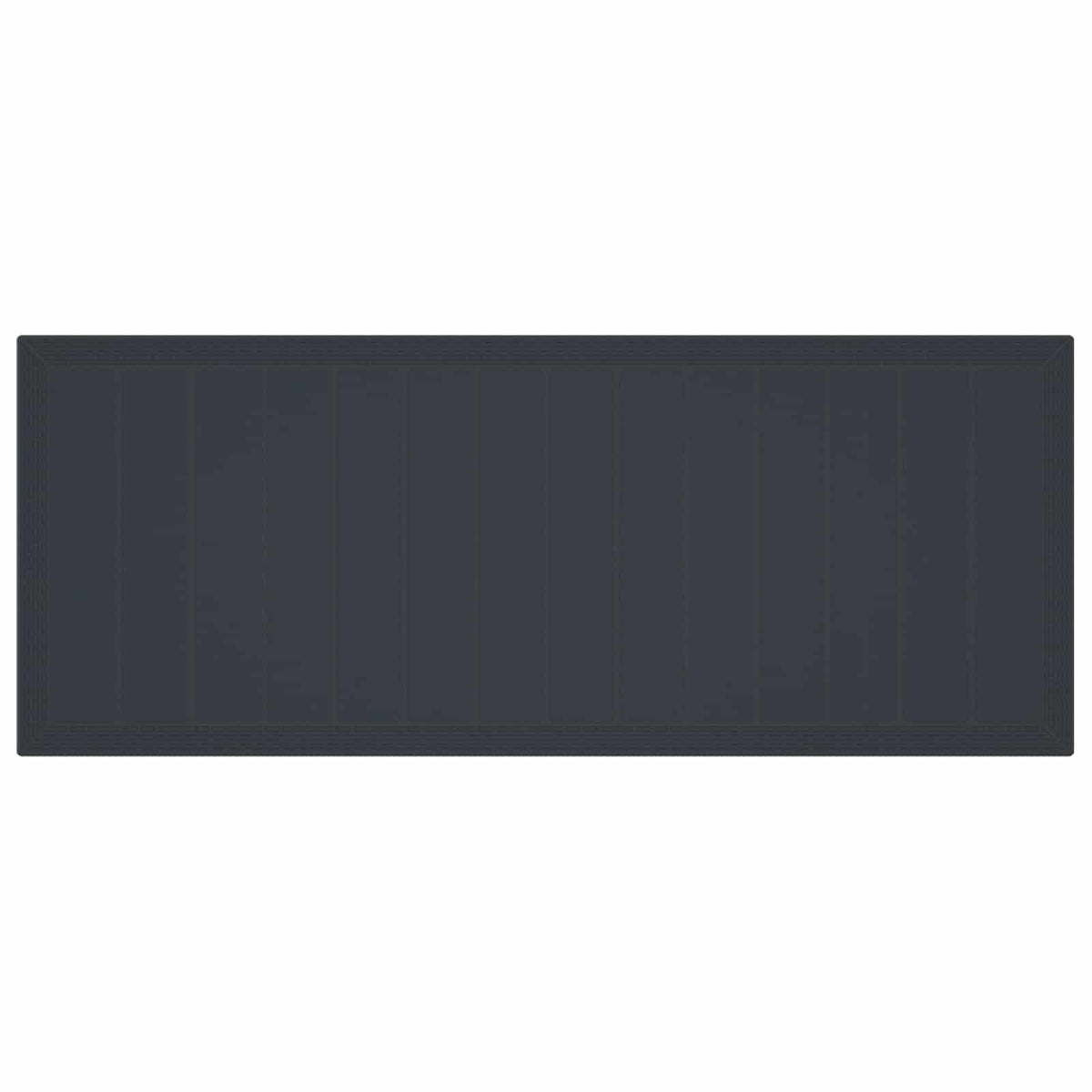 vidaXL Garden Dining Set 11 pcs Anthracite Polypropylene 6