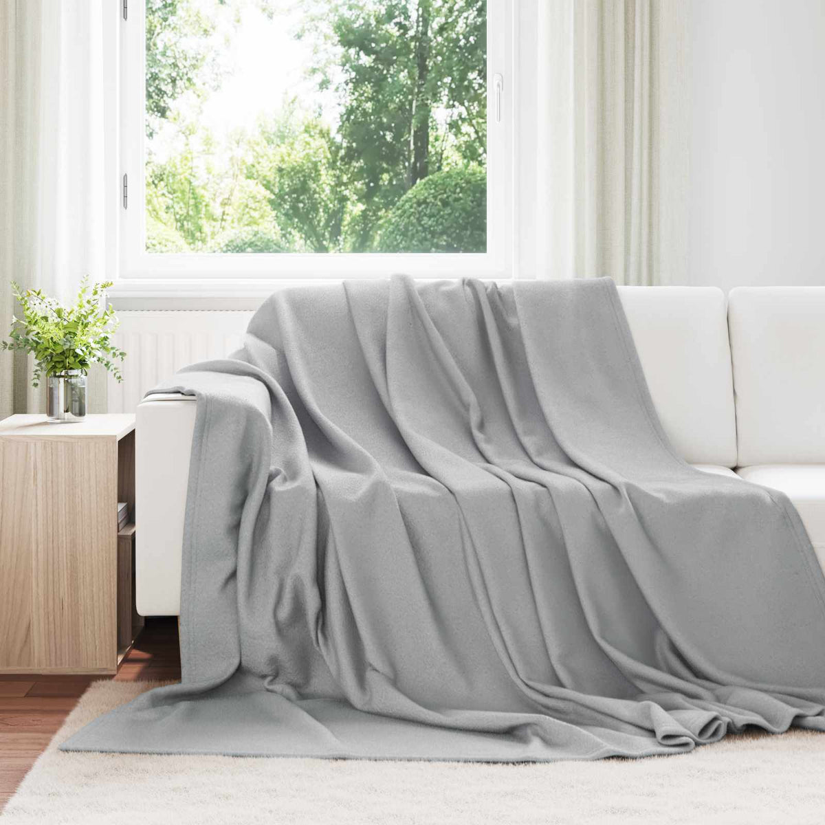 vidaXL Throw Blankets 270 x 240 cm 21.77 kg Fleece 24 pcs