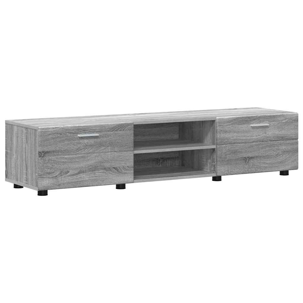vidaXL TV Cabinet Set FLORIN 3 pcs 150 x 39 x 30 cm Grey Sonoma 6