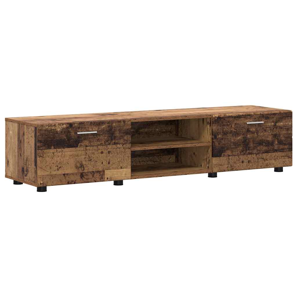 vidaXL TV Cabinet Set FLORIN 3 pcs 150 x 39 x 30 cm Old Wood 6