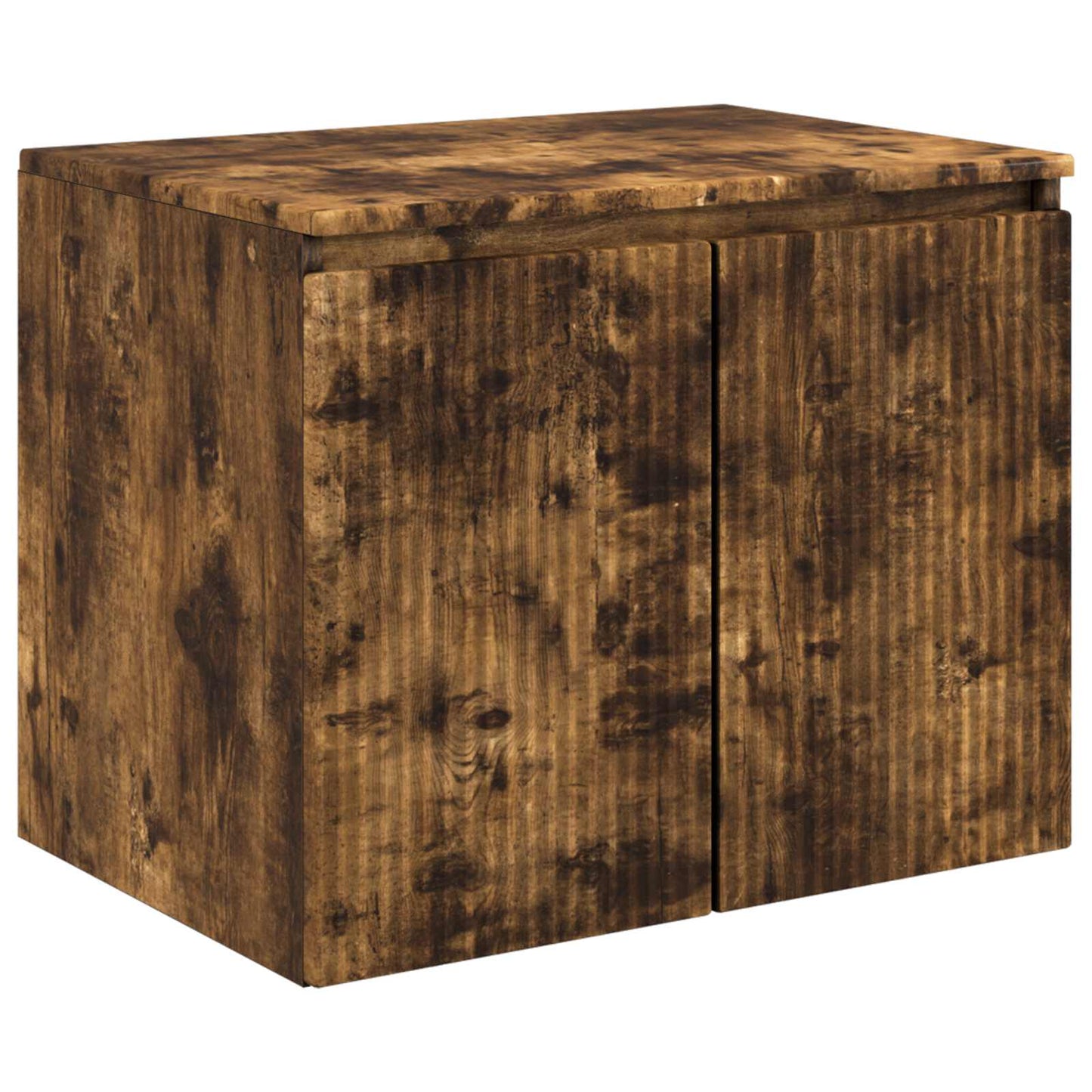 vidaXL Bathroom Cabinet Set 5 pcs Smoked Oak Engineered Wood 6