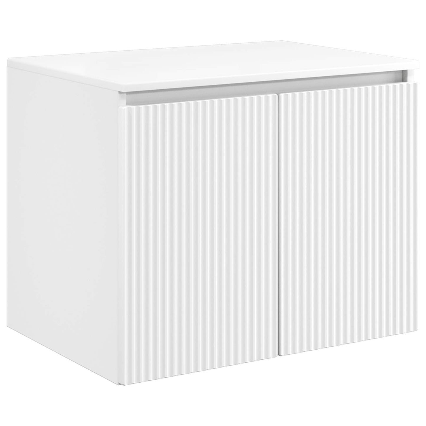 vidaXL Bathroom Cabinet Set 5 pcs White Engineered Wood 6