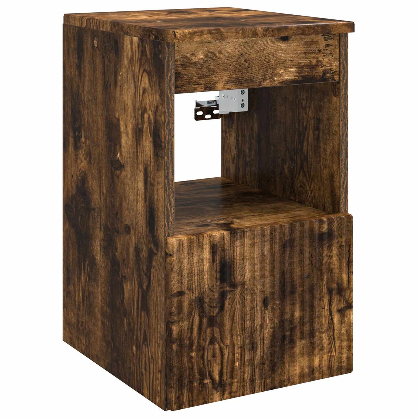 vidaXL Bathroom Cabinet Set 4 pcs Smoked Oak Engineered Wood 6