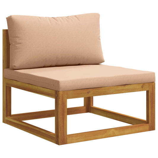 vidaXL Sofa Set 6 pcs Natural Solid Acacia Wood 2