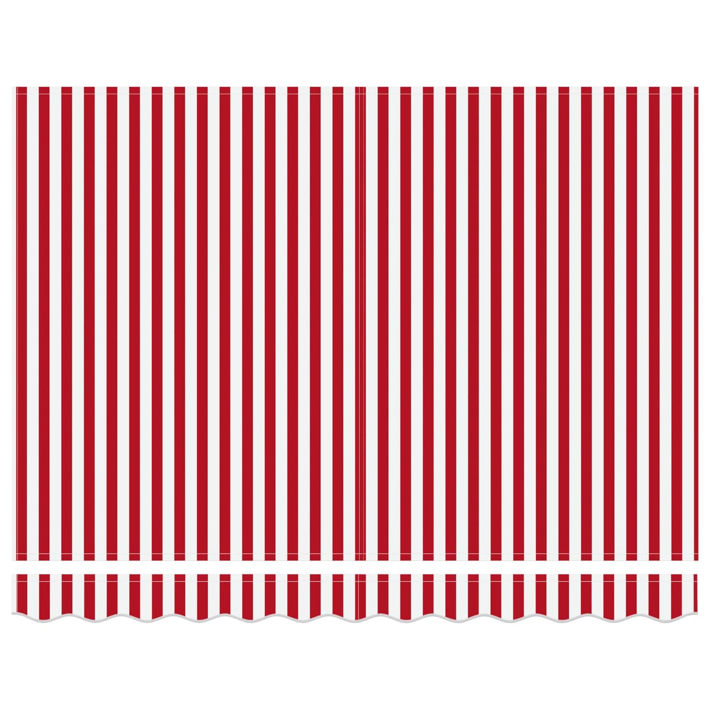 vidaXL Electric Retractable Awning Red, White and Anthracite 3 x 2.5 m 6