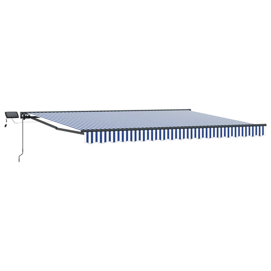 vidaXL Manual Awning Frame with LEDs 5 x 3.5 m 2