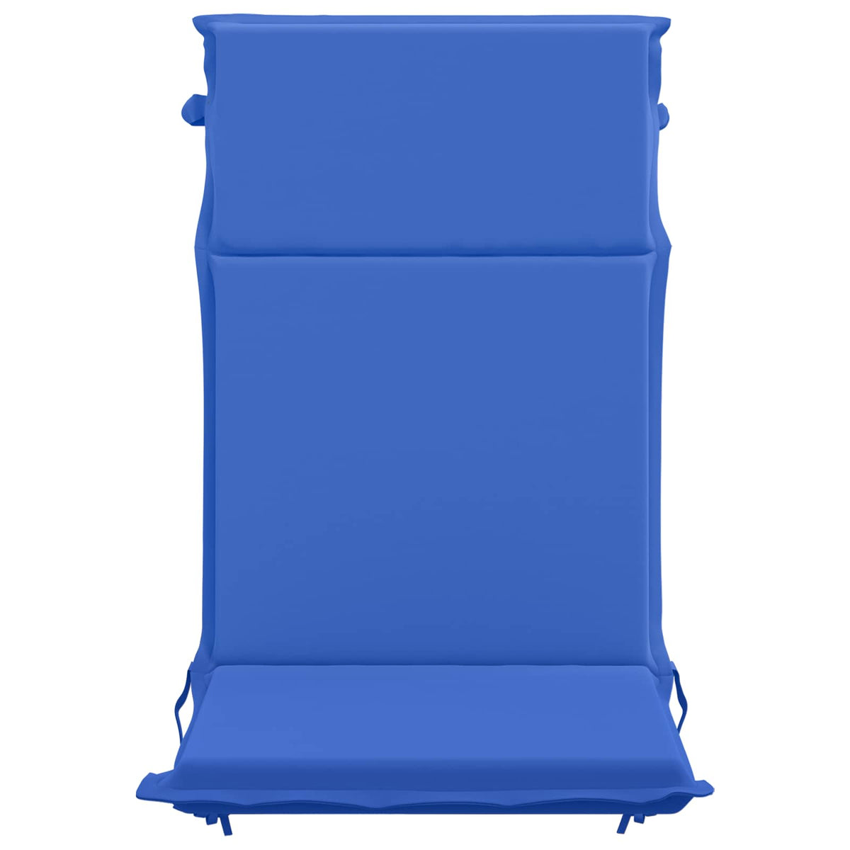 vidaXL High Back Chair Cushion GEMERT 4 pcs 100% Polyester Royal Blue 4