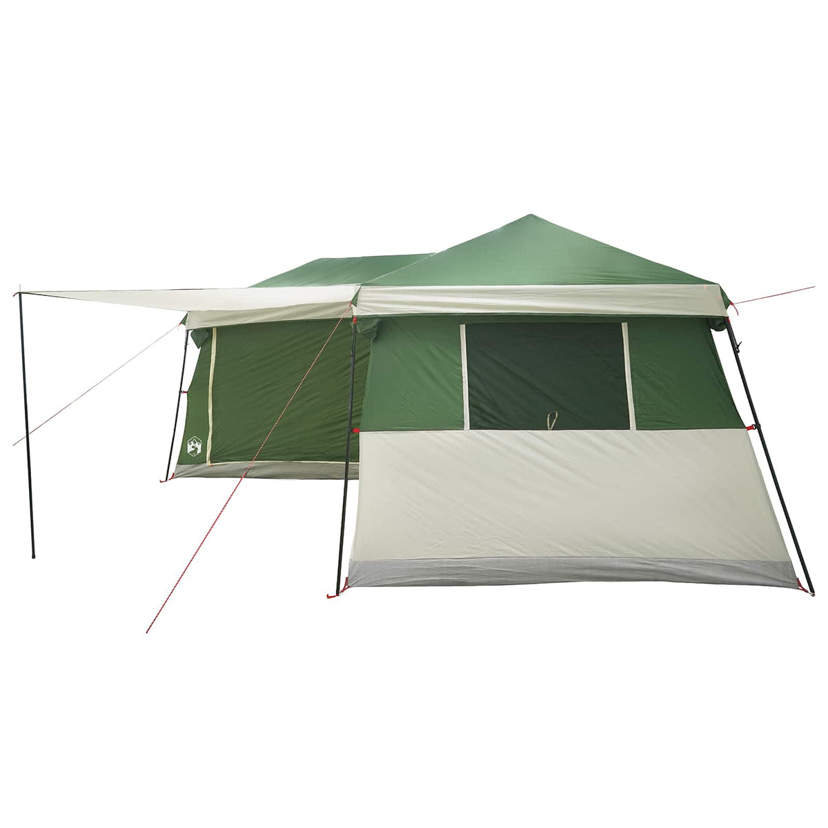 vidaXL Family Tent with Rainfly Water-Resistant 14-Person Green 6