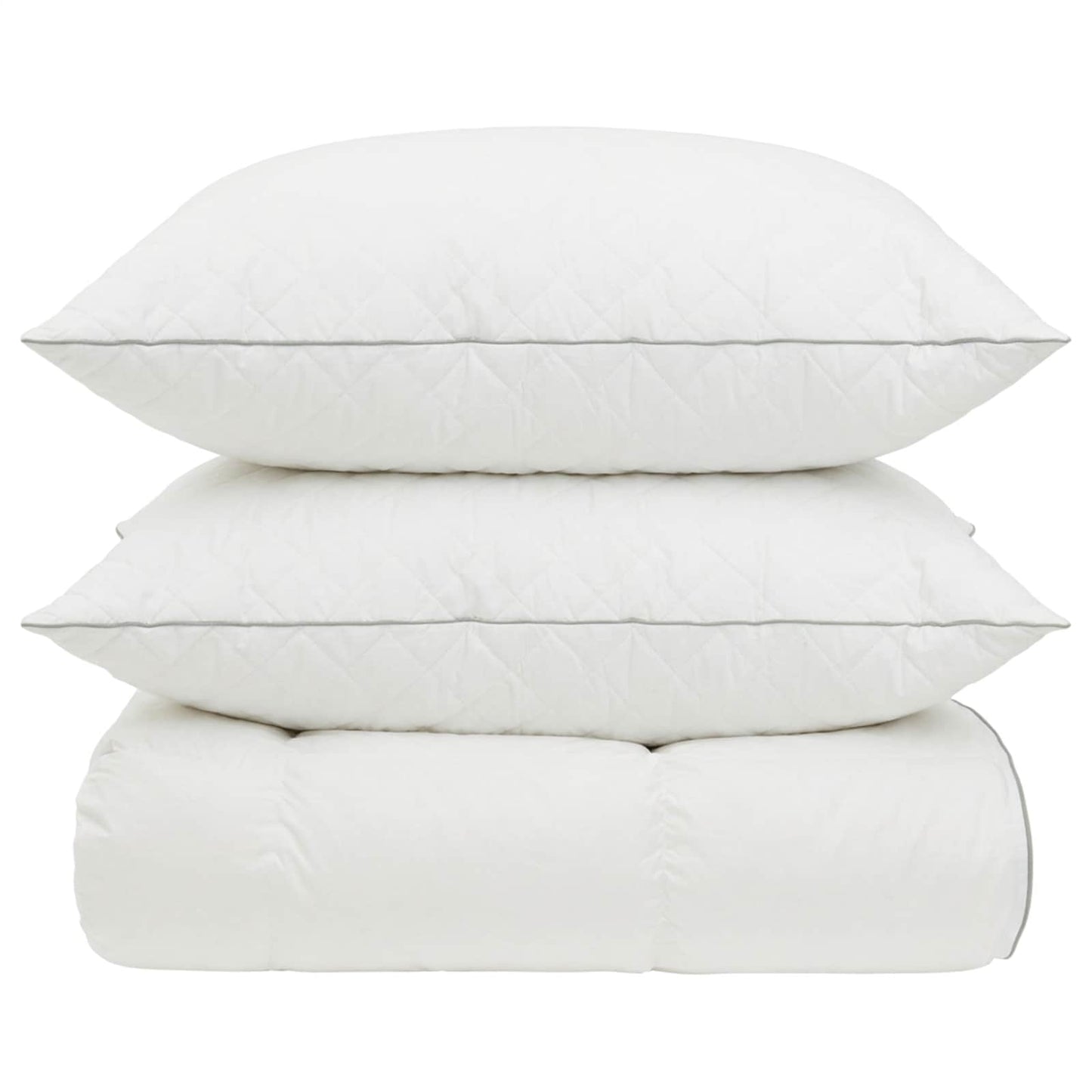 vidaXL 90% Goose Down Duvet Set FULDA 3 pcs 200 x 240 cm All Seasons 6