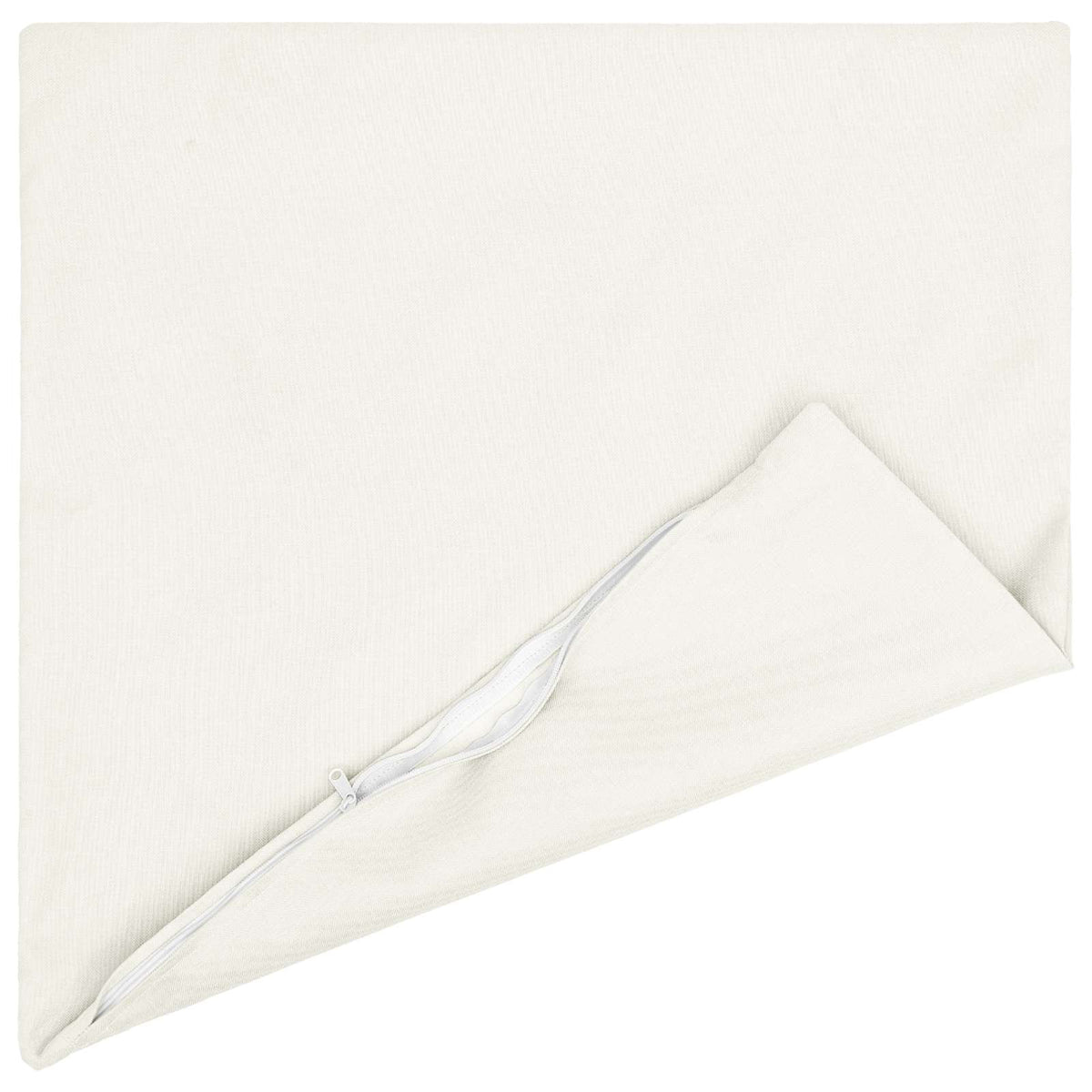 vidaXL Throw Pillow 2 pcs HEERLEN White 80 x 80 cm Fabric 4