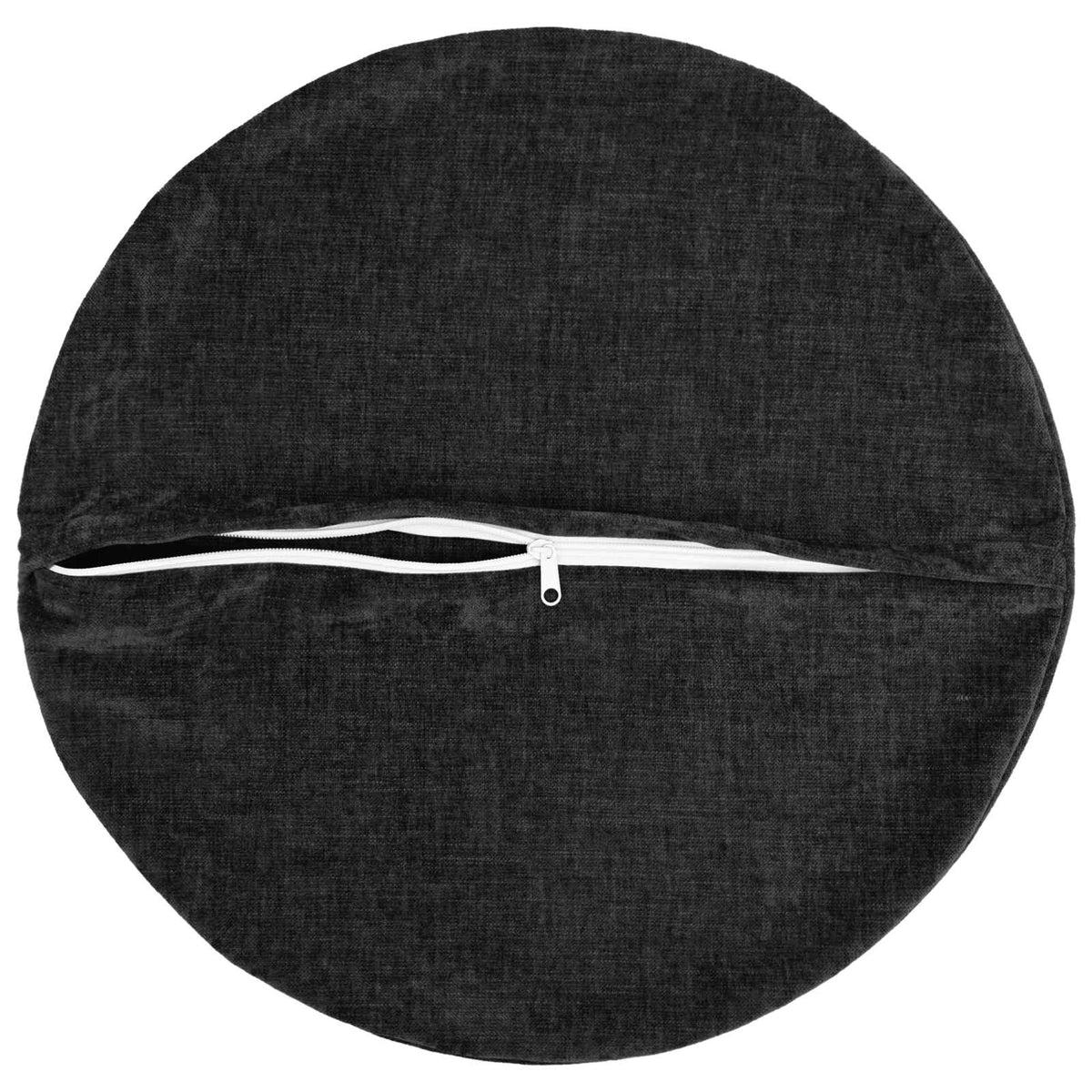 vidaXL Throw Pillow 6 pcs HEERLEN Anthracite Dia. 50 cm 4